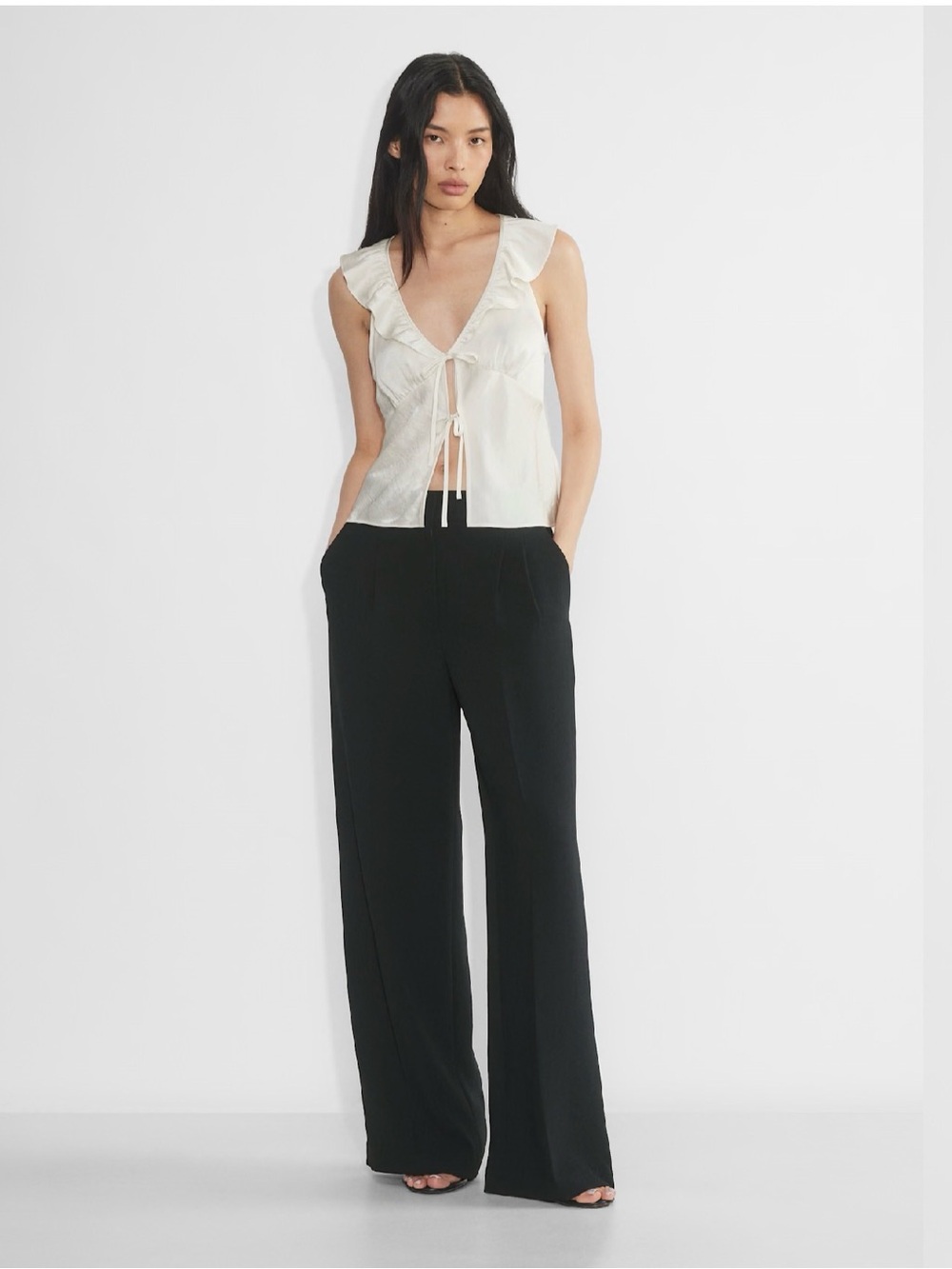 Wilfred light birch tonka top from Aritzia XS